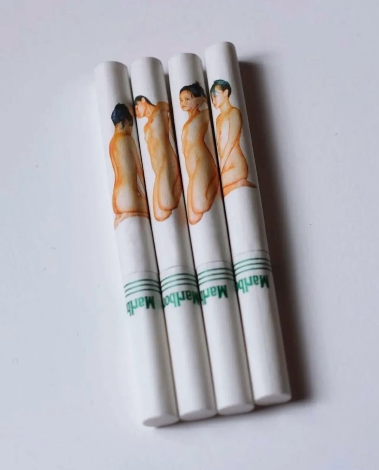 John Yuyi's painted cigarettes (1 of 4)